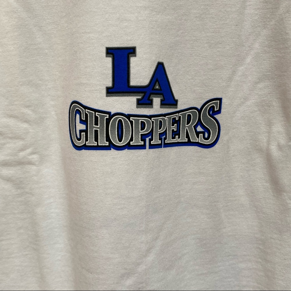 Vintage LA Choppers - Azusa, CA  - White T-Shirt
